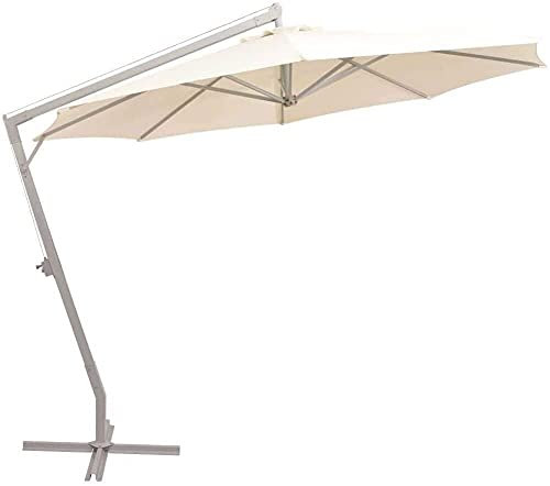 Terrassenschirme Außenschirm Klappbarer Sonnenschirm und Sonnenschutz Gartenrasen Universal Regenfester Angelschirm für den Außenbereich 300x300cm