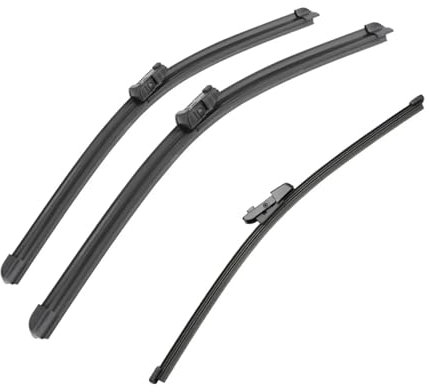 Auto Wischer Für VW Für Passat B8 Estate 2015 2016 2017 2018 2019 2020 26+18+14 Vorne Hinten Wischerblätter Windschutzscheibe Fenster Zubehör 3PCS Wischerblätter