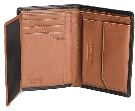 Lavalen Portefeuille Homme Cuir Véritable RFID Porte Monnaie Wallet for Men