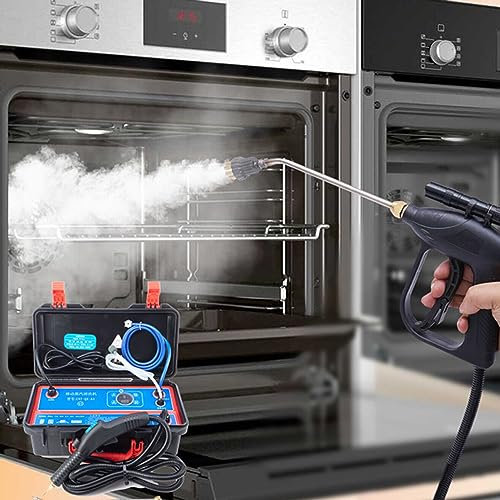 Pulitore a Vapore ad Alta Pressione, Pulitore a Vapore 1700W/3500W per la Pulizia di Piastrelle per Fughe, Pulitore a Vapore Portatile per Carichi Pesanti per Auto, Vapore per Pulizia ad Alto Calore