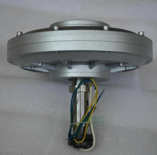KX-ENERGIE 1000W 3Phasen Permanentmagnet-Generator 24V 48V Außenrotor Seltenerd-NdFeB Synchrongenerator kernloser Elektromotor 300 U/min Maglev PMG for DIY Vertikale Windturbinen