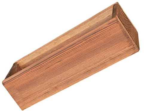 Supvox Retro Pflanzkasten Braun für Garten und Büro für Kleine Blumen und Pflanzen Langlebig Vielseitig 100% Passend für Planters