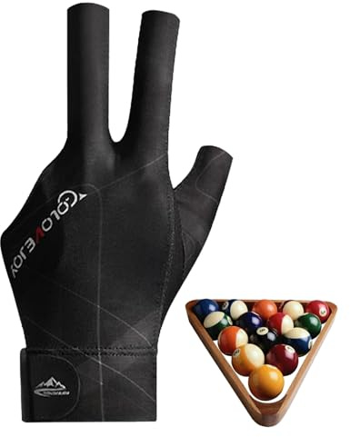 Billard Handschuh,Billiard Pool Cue Gloves,Verstellbare Poolhandschuhe | Professionelle Billardhandschuhe,Snooker Handschuhe,Atmungsaktive Billard-Handschuhe Für Carom-Spiele,Snooker,Pool-Spiele