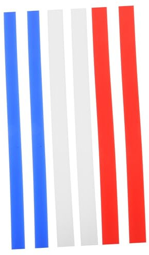 VICASKY 6pcs Rolling Pin Measuring Strips Dough Ruler for Baking Pastry Pizza Biscuit Cookie Thickness