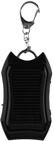 Key Chain De Banque D'énergie Solaire - Porte-clés De Chargeur De Téléphone Solaire De 1500mAh avec 3 LED Imperproof Portable Portable Pannel Solar Panners, Camping Survival Gear