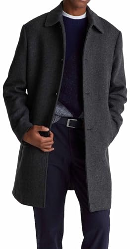 United Colors of Benetton Cappotto 2C4VUN06U, Grigio, 56 Uomo