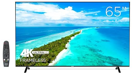SOGO SMART TV LED 4K UHD webOS 65 SENZA CORNICE