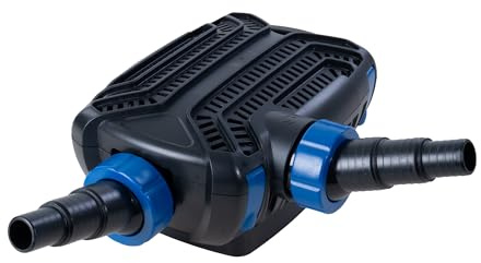 AquaForte CTF 7.000 Acuario, bomba de estanque, bomba de corriente GR134 | 7 m³/h | 4,6 m altura | 50W | 220-240V