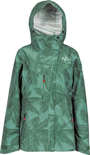 Nitro Palisades 19 Snowboardjacke Skijacke Damen Warm wasserabweisend mit Audiotasche High End Komfort und Liftpass Tasche Am Arm Chaqueta, Mujer, Coco, Extra-Small