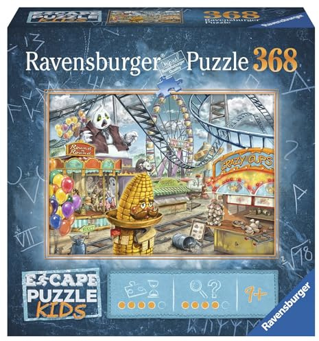 Ravensburger - Escape Room Puzzles: Der Vergnügungspark | ab 9 Jahren | 368-teiliges Kinderpuzzle | Geschenk für 9 Jahre, 70 x 50 cm