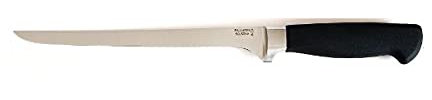 Coltello professionale per prosciutto PALLARES SOLSONA, manico morbido, acciaio inox forgiato, 23,5 cm.