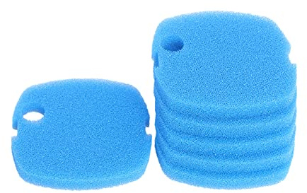 INGVIEE 6 Stück Kompatibel Blau Grob Filterschwamm für Sunsun HW 302/505A