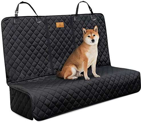 AMZPET Dog Car Seat Cover (Extra Wide: 143cm) - Waterproof - Non-slip & Scratch Proof - Durable - 56 x 45 x 143 cm