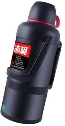 F Fityle Secchio isolante per ghiaccio secco Contenitore per bottiglia d'acqua termica in acciaio inossidabile di grande capacità per feste, picnic all'aperto