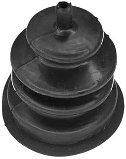 cyclingcolors gomma gommino leva del cambio soffietto cuffia auto trattore nero, 3x39x45mm