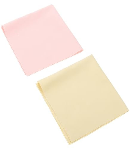 minkissy 2 Series Paño Para Limpiar Plata Paños Para Limpiar Anteojos Paño Para Pulir Joyas Paño Para Pulir Plata Paño Para Pulir Oro Trapos Marcadores De Puntos Paño De 2 piezas*2