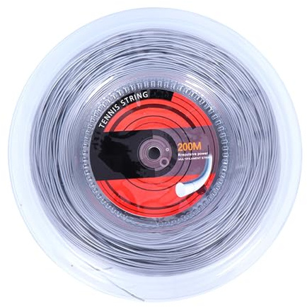 Cuerda de nailon para raqueta de tenis, cuerda de tennesita, brazo de 656 pies, cuerda amigable, cuerdas de 16 g/1,35 mm para deportes al aire libre, mejora tu experiencia de golpeo y accesorios