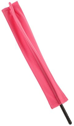 Flötenreinigungstuch aus Faser und Abs für Schonende Pflege mit Stange | Rosa, Geeignet für Verschiedene Flötenarten, 1 Stück, Umfassende Wartung, Robuste Ausführung