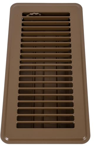 VILLFUL Rejilla de Ventilación para Suelo de Alta Eficiencia Diseño Profesional Fácil Instalación Compatible con Sistemas Hvac Cubierta Antiobstrucción para Aire Acondicionado y