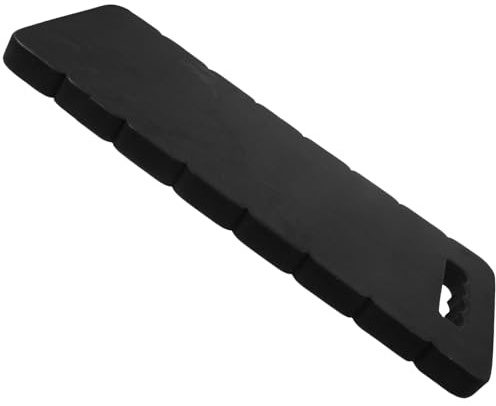 Toddmomy Almohadilla para Rodillas Negra de EVA 45X21X2.5 CM, Cojín Ergonómico para Jardinería, Fontanería y Trabajos en Exteriores, Ligera y Fácil de Transportar