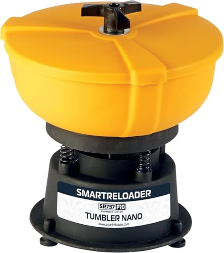 Smartreloader SR737 Nano-PRO, busstock, perfekt för jägare, polygonskyttar, juvelerare, restaurang, hårdvara, snabbpolering, kraftfull motor, behållare 1,75 l