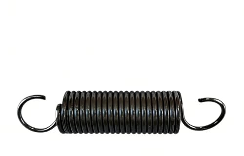 1 Stück Doppelhaken-Zugfeder aus Federstahl, 2.0mm Drahtdurchmesser, 22mm Außendurchmesser, 120mm Länge, 2.0mm × 22mm × 120mm