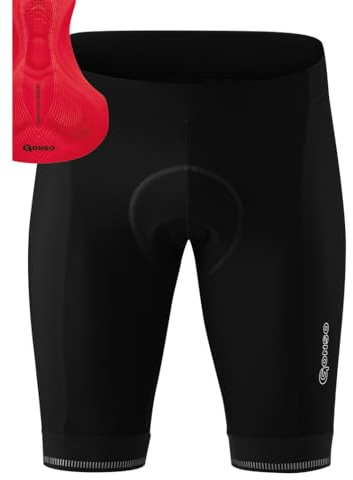 Gonso Sitivo M, Cuissard Court pour Homme, avec Peau de Chamois Sitivo Confort, Haute élasticité et élastique en Silicone antidérapant, Coupe ajustée
