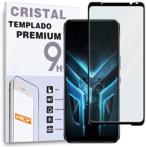 3D Screen Protector for ASUS ROG Phone 3, Black, Tempered Glass Film, Perfect protection for scratches, breaks, moisture, Full Protection, 3D, 4D, 5D