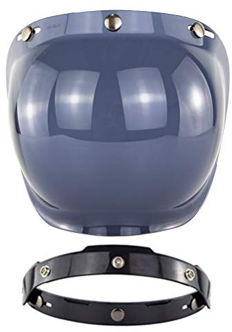 Akemaio Open Face Helmet Visor Motorcycle Helmet Bubble Visor Bubble Shield Motorcycle Helmets Accessorie