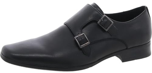 Calvin Klein Men's Brinta Loafer Flat, Black, 12