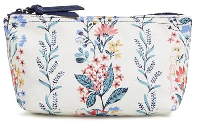 Every Day Small Pouch Makeup Organizer Bag, Paradise Cream Stripe, One Size