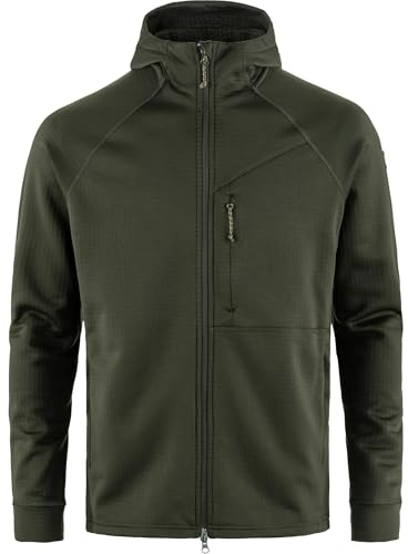Fjällräven Herren Abisko Grid Fleece Hoodie Fleecejacke (1er Pack)