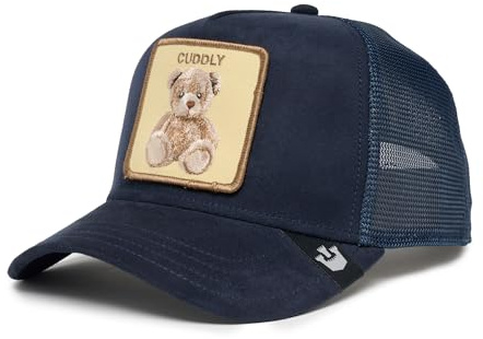 Goorin Bros. Trucker-Mütze aus Mikro-Wildleder-Kollektion, Navy (der Kuschelbär), Einheitsgr��e