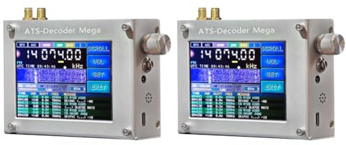LYEAA ATS-Decodificador Receptor de Radio de Banda Completa con Pantalla táctil de 4 Pulgadas y Radio con función WiFi