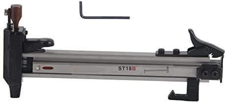 Pistola grapadora ST18B, pistola de clavos Manual semiautomática con llave para madera, manualidades, carpintería, decoración, muebles DIY
