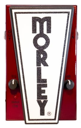 Morley Tone Questor Wah | WahWah-Pedal mit Ton- und Level-Regler für EQ und Boost-Funktion | Für E-Gitarre, Bass und Keyboard | Limited Edition | Rot