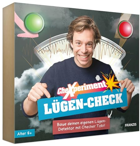 Franzis 67258 - CheXperiment Lügen Check mit Checker Tobi, ab 8 Jahren