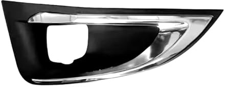 OUVECR Fendinebbia Anteriori Per Peugeot 3008 P84 2016 2017 2018 2019 Paraurti anteriore auto Copertura fendinebbia Griglia Luci Antinebbia(Sinistra)