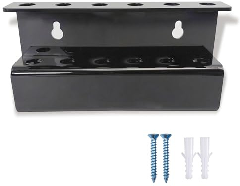 Wall Mounted Dart Holder, 6 Holes Needle Type Darts Holder Stand, Acrylic Design, Stylish Dart Storage Rack, Hanging Or Display