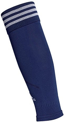 adidas Kinder Team Sleeve 18 Stutzen, Dark Blue/White, 1 (34-36)