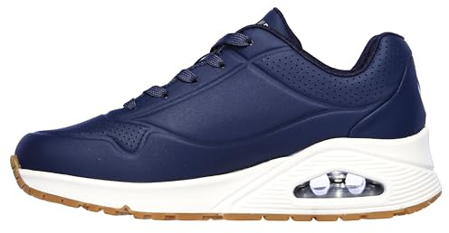 Skechers Uno Stand On Air träningsskor dam, Navy Durabuck/Mesh, 37.5 EU