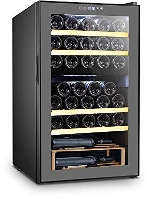 LA SOMMELIERE Cave de mise à température double zone SLS33DZ 33 Bouteilles