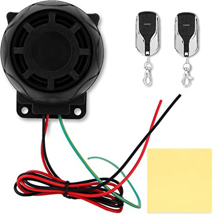 Kit Allarme Moto 12V Sicurezza Antifurto Telecomando Bidirezionale 115dB