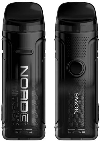 SMOK Nord C Kit | Original SMOK Nord C Pod Kit Construido en 1800mAh Batería 50W Vape con 4.5ml Cartucho Nord C Vacío encaja RPM 2 Bobina Cigarrillo Electrónico Sin Nicotina
