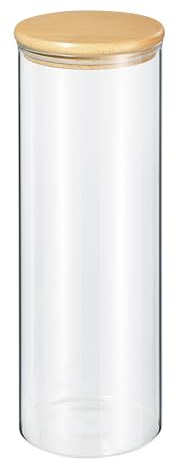 Vorratsglas 2 Liter Holzdeckel Spaghettiglas Lebensmittelaufbewahrung Zassenhaus
