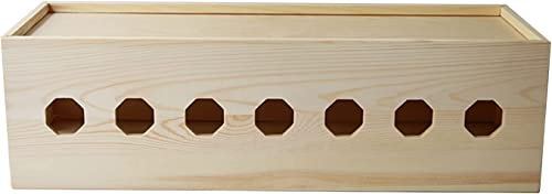 For TV ordinateur 5 tailles boîte de rangement de câbles en bois, boîte de rangement de multiprises, boîte de rangement de câbles, bois for cacher les fils multiprises boîte de rangement de cordons bo