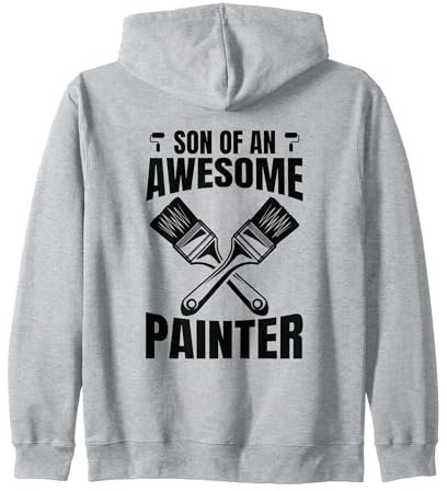 Peintre en bâtiment Fils Compagnon Artisanat Garçons Sweat à Capuche