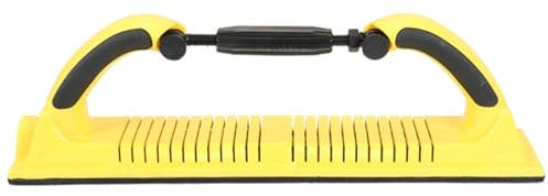 Hand Sander - Wall Sanding, Rust Removal, Hand Sanding Blocks, Sanding Board for Aerated Concrete, Cleaning Board, Sponge Disc, Foam Rubber Coating, Manual Hand Sanding Blocks for, 2.75 x 15.7 Inches