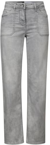 Cecil B379221 Jeans, Gris Clair délavé, 30 Femmes