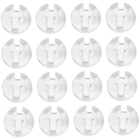 CORHAD Pom, Beaded Connectors 100pcs Roller Vertical for Chain Blind Fixation and Light Control, Plastic Replacement Parts Blinds for Home Use